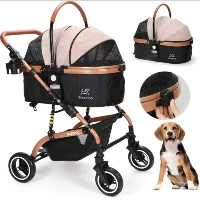 Premium pet stroller