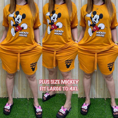 Plus size terno shorts