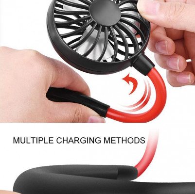 Portable Hanging Neck Fan