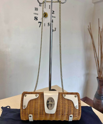 Kate Spade Rattan Sling/shoulder