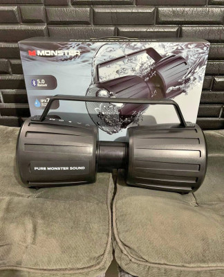 Original Monster Adventurer Force Bluetooth Speaker Black For Sale