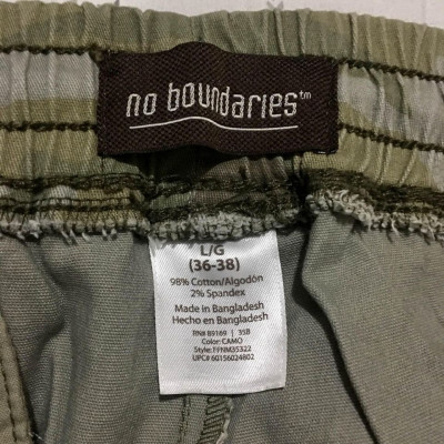 No Boundaries Camouflage Jogger Pants