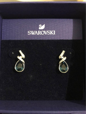 Swarovski Sterling Silver Earrings