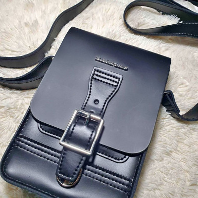 Dr. Martens Leather Vertical Crossbody Bag