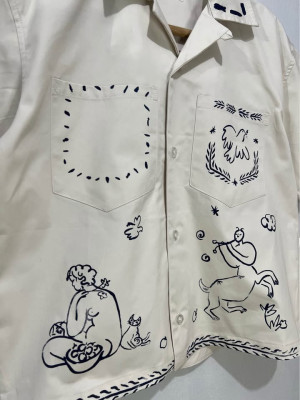 Aimé Leon Dore cropped polo