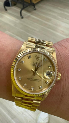 Rolex Datejust 31mm Solid gold