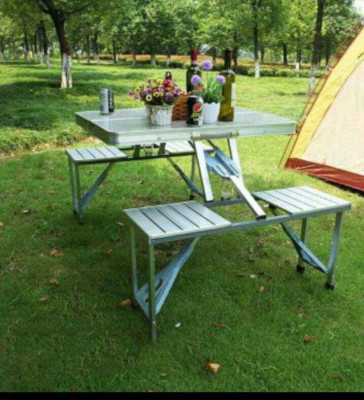 aluminum picnic table