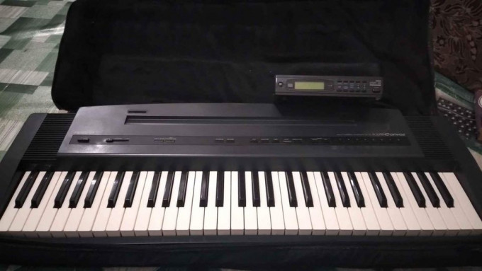 Roland sk-50 with Korg 05R/W sound module