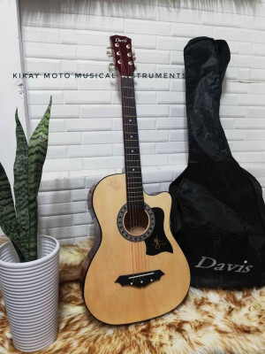 Brand New Davis Acoustic Guitar, Free bag and pick