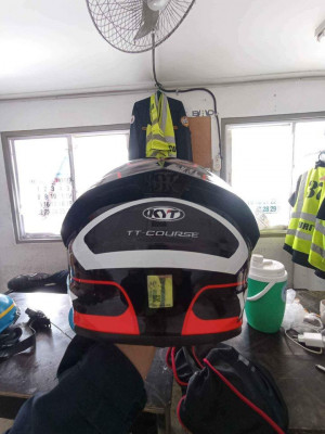 KYT brand motorcycle helmet