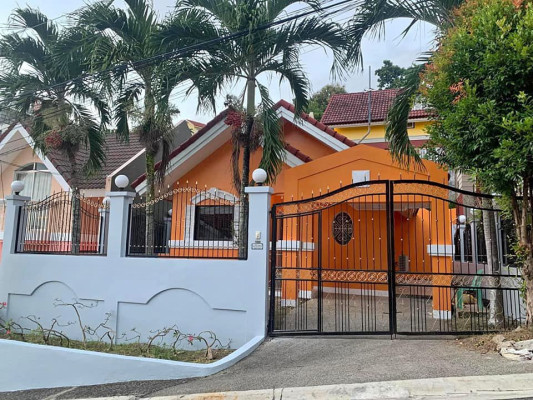 Bungalow house inside exclusive subdivision in talisay