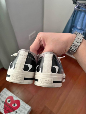 CDG Converse Jack Purcell grey/black