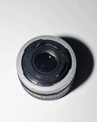 CANON FD 50MM 1.8 WITH EF MOUNT ADAPTER
