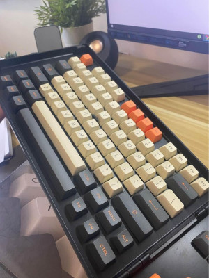 Akko carbon asa double shot pbt keycaps