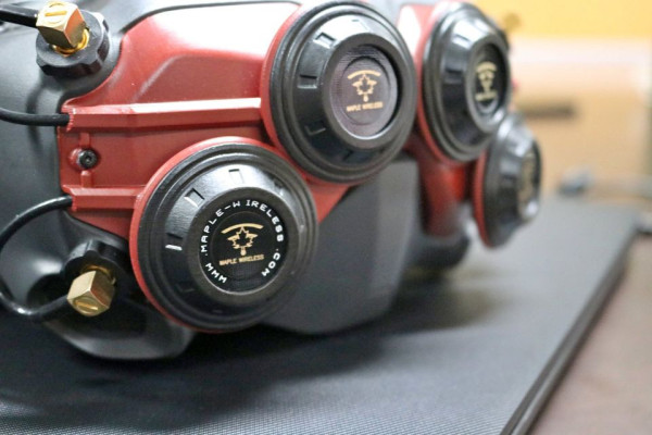 DJI FPV GOGGLES V2 with MJOLNIR PRO antenna