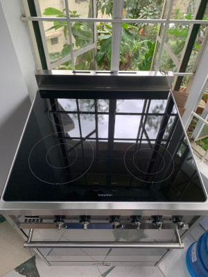 Smeg C6IMXI8-2 Sinfonia Cooker with 4-Zone Induction Hob & Electric Oven