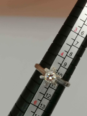 Japan Platinum Diamond Ring