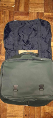 GENUINE LEATHER LACOSTE LAPTOP/BUSINESS BAG.
