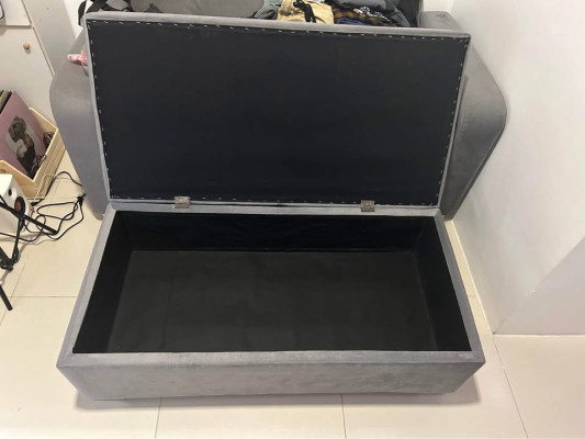 sofa with compartment