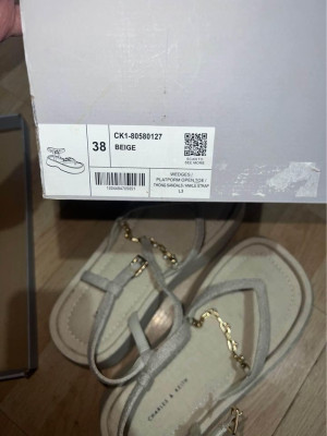 Charles & Keith Platform Sandals