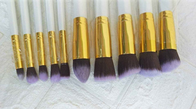 10pcs makeup brush set