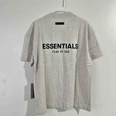 Essentials Fear Of God Light Oatmeal Tee