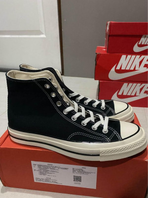 Converse Chuck Taylor 70s Hi Sneaker 'Black & Egret'