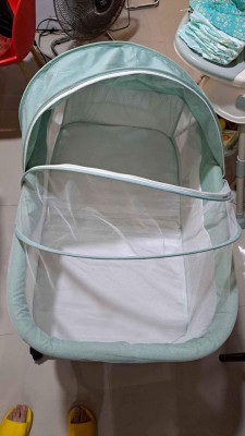 Baby Crib mint green