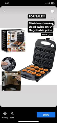 Mini Donut Maker