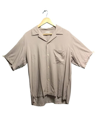 Gu by Uniqlo Open Collar Short Sleeve Shirt