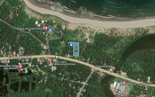 Prime Residential lots near the Beach In Bobon Northern Samar
