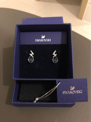Swarovski Sterling Silver Earrings