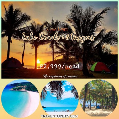 LAKI BEACH + FIVE FINGERS 2 Days 1 Night