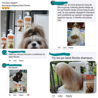 Saint Roche Premium Dog Shampoo and Conditioner