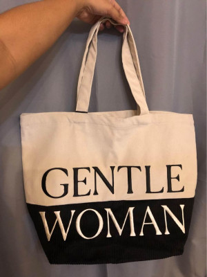 GENTLE WOMAN TOTE BAG