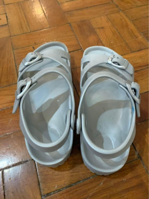 Birkenstock Rio Essential Kids Sandals Grey UNISEX - size EU31