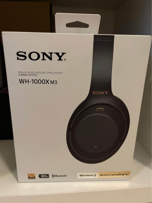 Sony wireless headphones WH-1000XM3 for sale