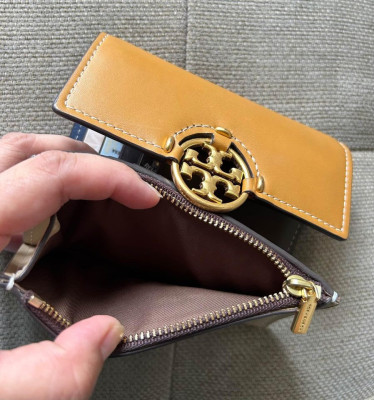 Tory burch miller color block wallet