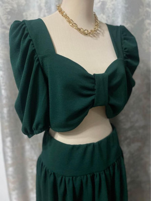 Large to XL Emerald Green Sexy Coordinates