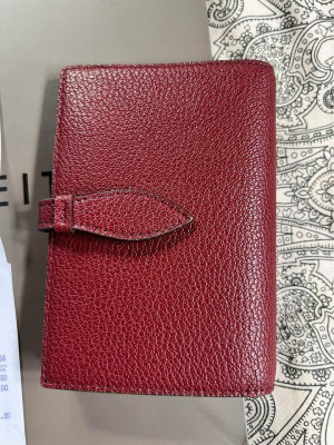 Charles & Keith Medium Wallet in Deep Red