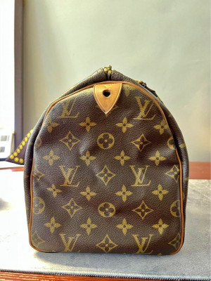Original Louis Vuitton (LV) Speedy Leather Bag