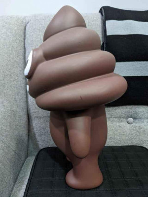 Poop-Kun Poo Emoji Vinyl Figure