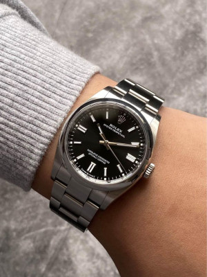 Rolex Oyster Perpetual “Bright Black”