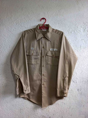 DICKIES L0NGSLEEVE KHAKI / 21x30