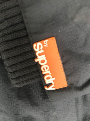 Superdry double black label jacket