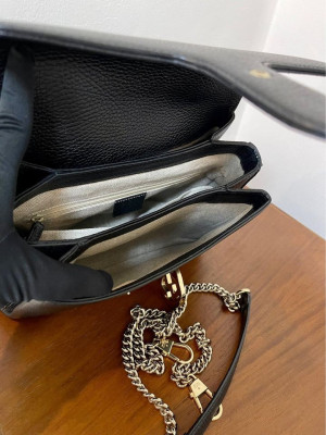 Gucci  interlocking flap bag