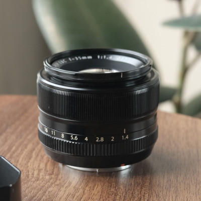 Fujifilm 35mm F1.4 (Yes, it's available)