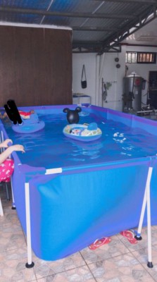 Original Swimming pool Steel Pro™ rectangular Pool Set