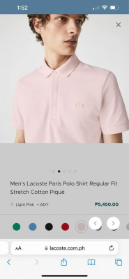 Lacoste Paris Polo Shirt