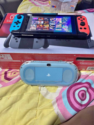Ps Vita Slim White Lime Blue Limited Edition